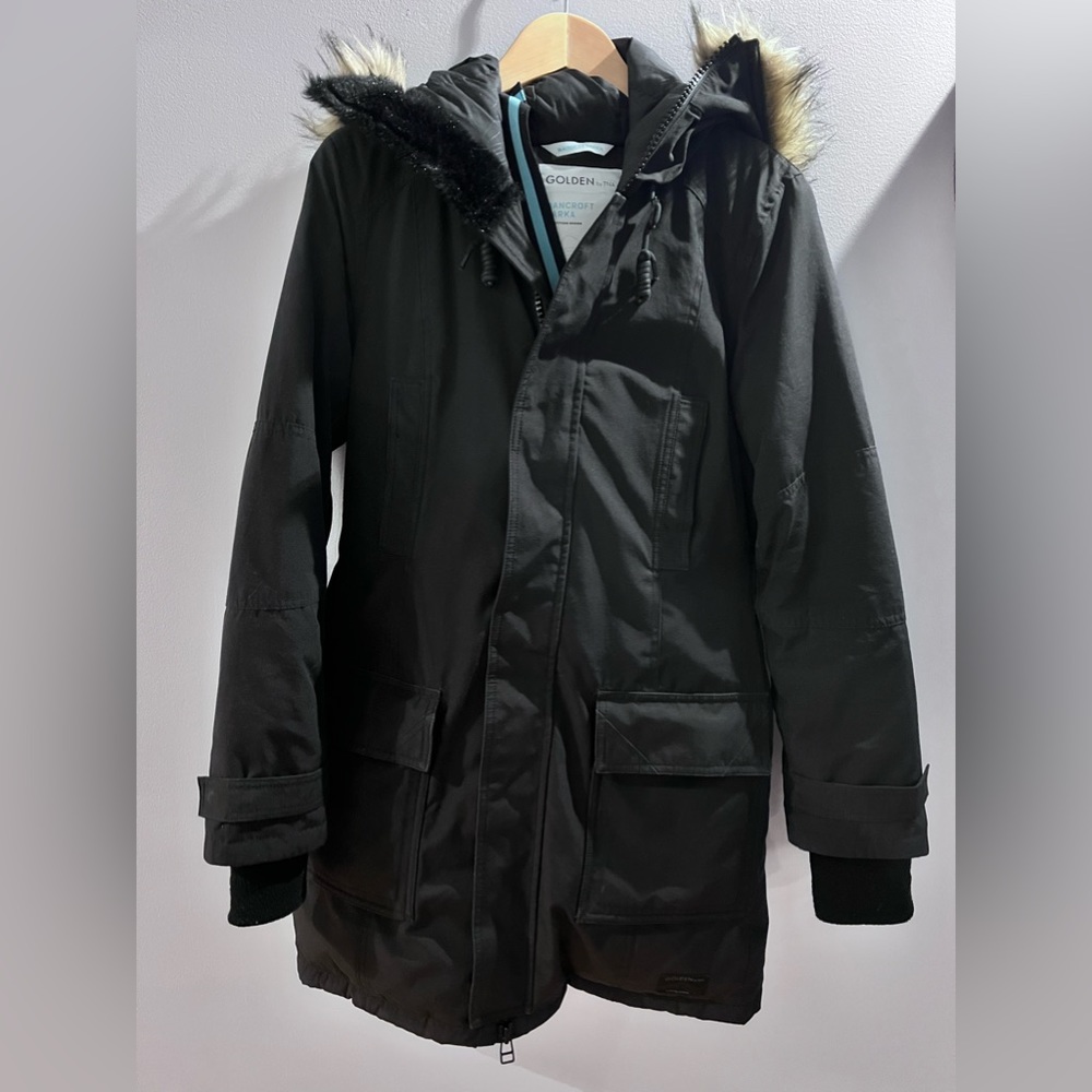 The Warmest Golden Coat by TNA Bancroft Parka in Size M